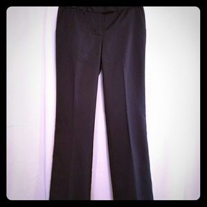 Daisy Fuentes Charcoal Pinstripe Pants